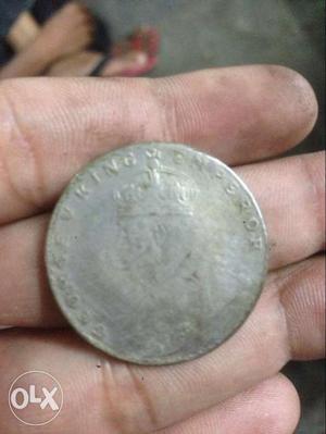 106 year old 1rs Silver Coin of  (British India)