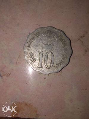 10p  coin