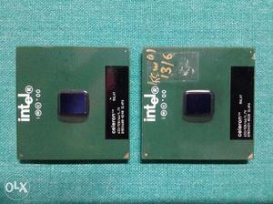 2 Intel Processor. In working and good condition.
