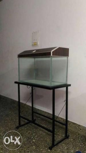 2/1 feet fish tank, +fish tank stand +fish tank
