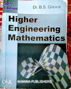 40th Edition Higher Engineering Mathematics Book