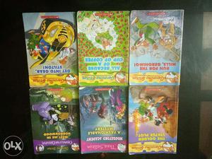 6 books of Geronimo Stilton. All 6 months old.