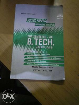 B. Tech Book