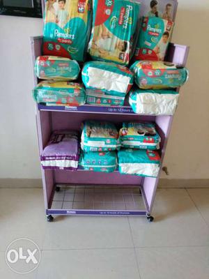 Baby Pampers and Huggies stock, ayur cream and