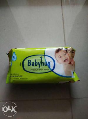 Babyhug wipes sealed packet 80 wipes and mamy