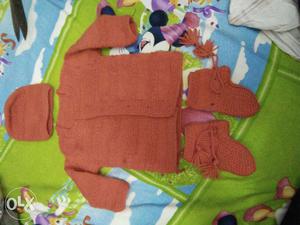 Baby's Red Layette