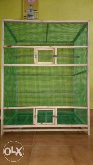 Birds cages available in all size 4×3×2 and ur