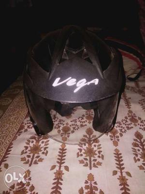 Black Vega Half Helmet