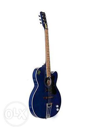 Blue And Black Les Paul Electric Guitar
