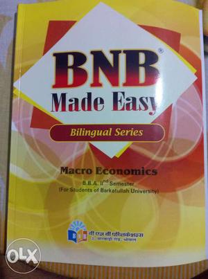 Bnb, Macro economics, bba 2 semester, not used