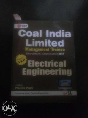 Coal India Limited Electrical Engineering Book