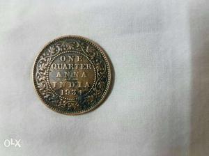 Emperor Time Old Coin Of  Good Condition