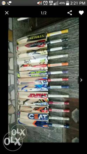 English willow bat made in city of sports Meerut