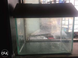 Fish tank with cover size 12 inch