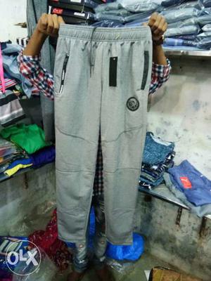Gray imported pants