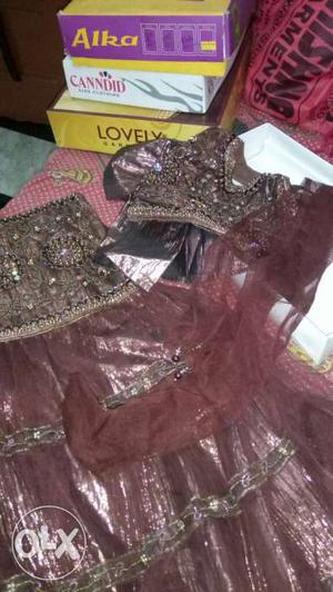Lahnga choli for 6 to 8 year old.