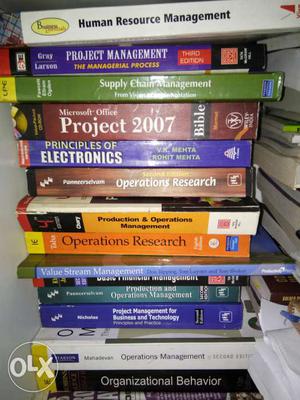 MBA text books, management