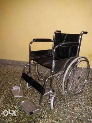 New Black And Grey Wheelchair with 10 months guarantee.