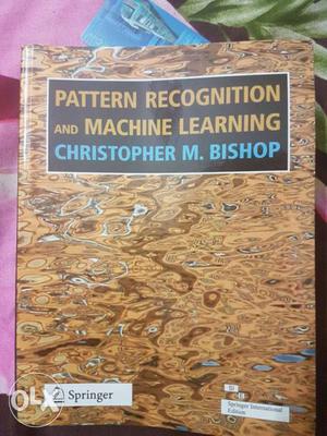 Pattern Recognition And Machine Learning By Christopher M.