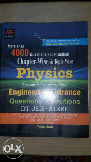 Physics Engineering Entrance Book
