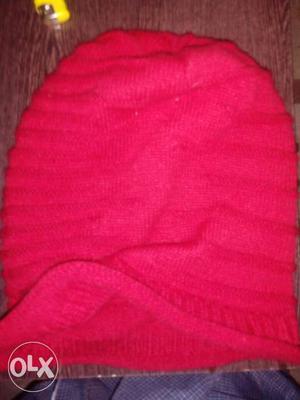 Red Knit Cap