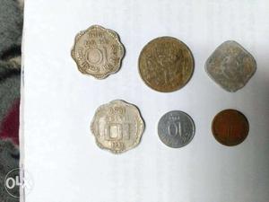 Several Of Indian Coins