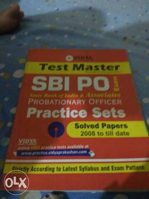 Test Master SBI Po Practice Sets Box