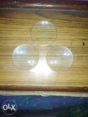 Three Round Lenses