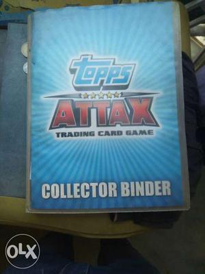 Topps Attax Trading Card Game Collection Binder