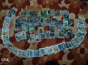 WWE 108 cards with WWE card book and limited