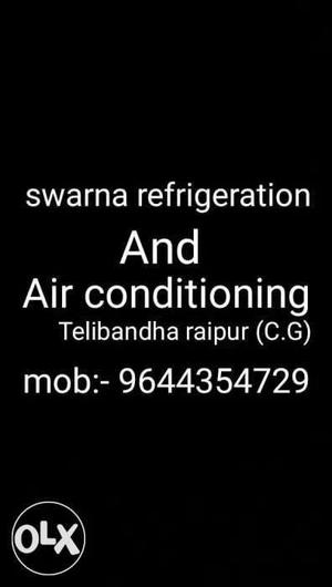 We Will Provide All Types Of Ac. Services With