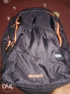 Wild craft water resistant bag invert zip 5 years warranty