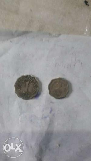 paise King Emperor George Vi & 2 Paise 