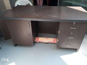 6 months used office table..  table size price
