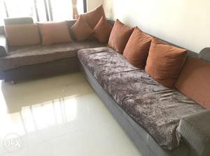7 seater sofa.. just 3 years old and really good