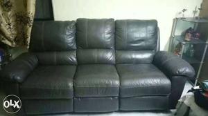 A 3 Seater with to recliners Two 2 Seaters