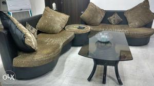 B'ful 3x3 Sofa with b'ful Center Table