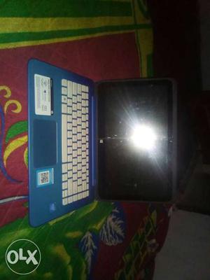 Blue Windows 10 mini Laptop