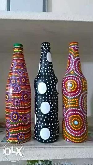 Decorate your corner with decorated bottle