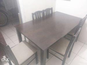 Dining Table Of Godrej Interio Rubberwood. Only Tables No