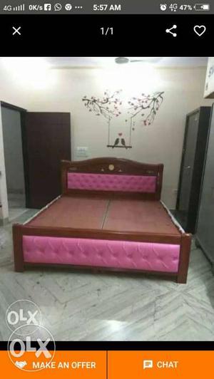 New double bed with 10 years guarantee