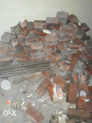 Old bricks approximate 250 in rs  only