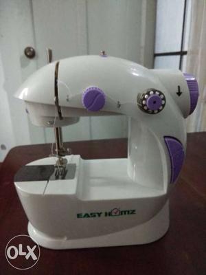 Portable mini home sewing machine *white *brand new