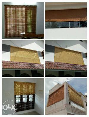 Pvc window courtens