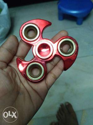 Red Tri-spinner Fidget Toy