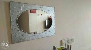Silver frame With Mirror