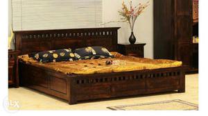 Solid wood beds without box