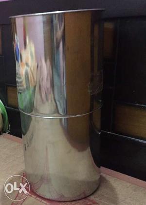 Stainless steel water filter with candles