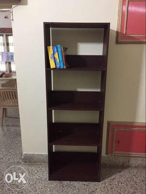 Wooden book shelf in excellent condition.