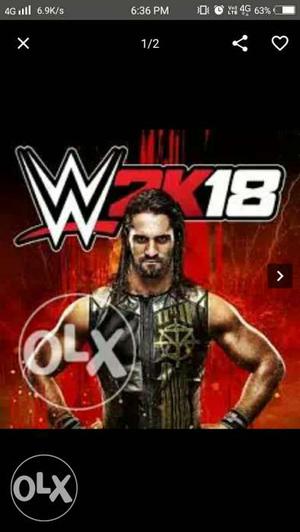 Wwe 2K18 Game available for pc